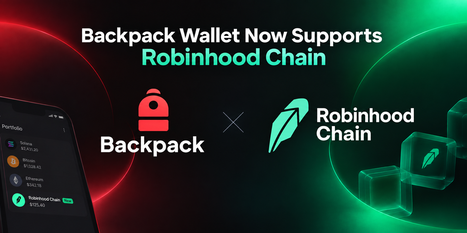 Backpack Wallet Now Supports Robinhood Chain
